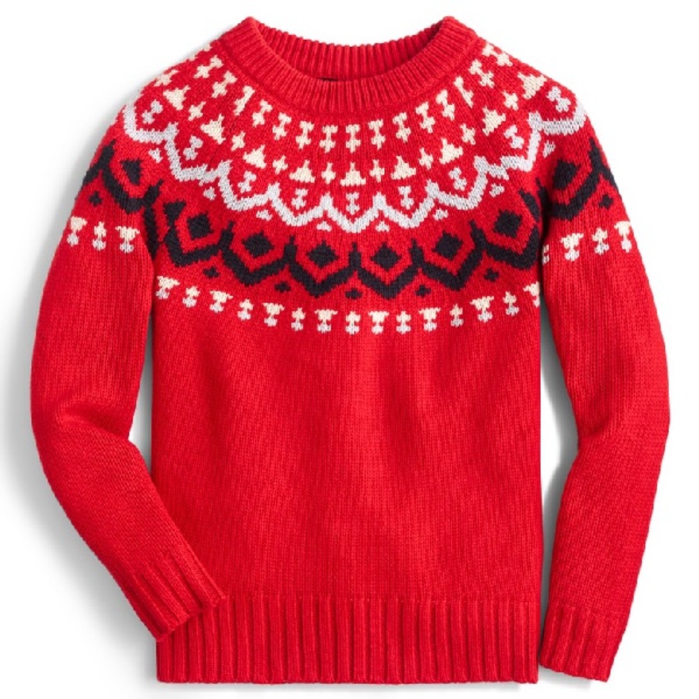 J. Crew Fair Isle Sweater